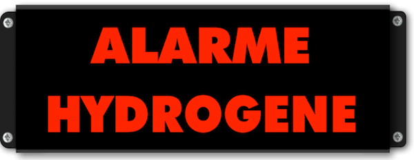 Afficheur lumineux ALARME HYDROGÈNE