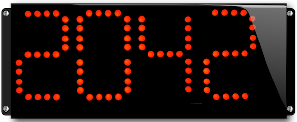 Afficheur numérique, exemple de produit SREI