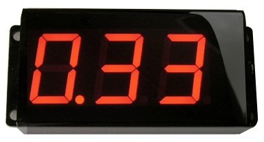 Afficheur numérique 7 segments, exemple de produit SREI