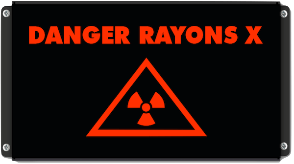 Pictogramme 'Danger Rayons X'