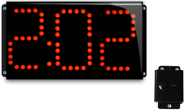 Afficheur lumineux grand chiffres pour enchères