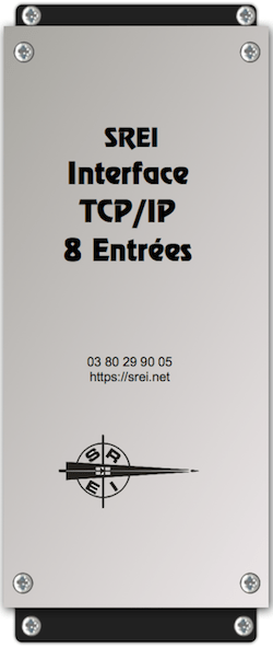 Interface Ethernet Émetteur SREI pour transmission de contacts par TCP/IP